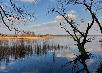 Piękna działka nad j. Białe - 300 m!
