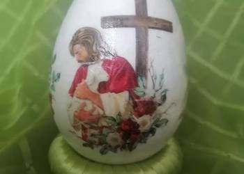 Pisanka jajo stroik Wielkanoc ozdoba 12 cm