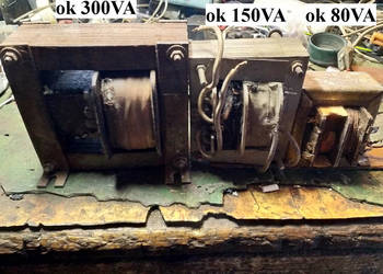 Transformatory - RDZENIE różne rodzaje -150,300VA, 3,5KVA