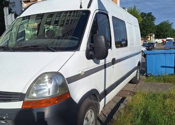 RENAULT Master 6 osób brygadówka / zamiana /