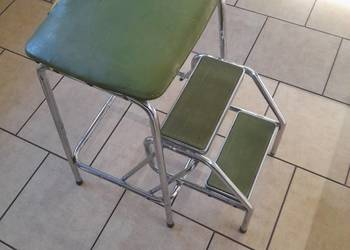 Sprzedam stary taboret z drabinką z lat 70.