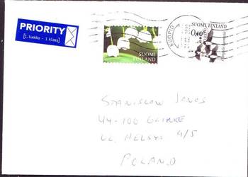 Kop. z koresp. Finlandia - Polska 2022