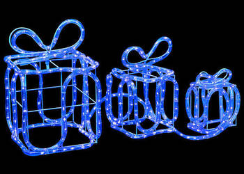 vidaXL Dekoracja świąteczna, prezenty, 180 LED（SKU:329827）