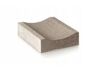 Ciek Wodny Betonowy 25x33x8 cm Szary Kostka Brukowa Jadar Korytko