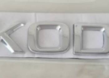 NOWE logo znaczek SKODA emblemat srebrny