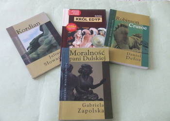 Robinson Crusoe Moralność pani Dulskiej Król Edyp Kordian