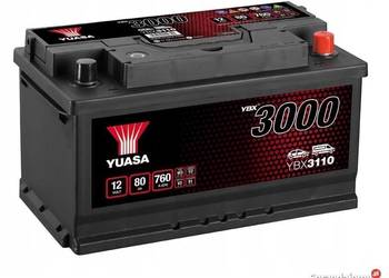 Akumulator Yuasa Standard 12V 80Ah 760A
