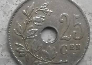 BELGIA-25 CENTIMES-1913 r