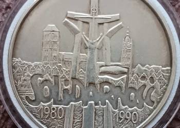 100 000 zł Solidarność 1990 r. - nr. 2 - Typ "A" - mennicze