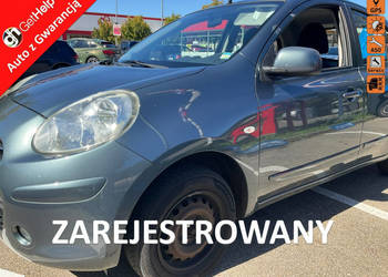 Nissan Micra Benzyna, klimatyzacja, dotykowa nawigacja, 8 airbag, drugie k…