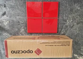 Płytki ścienne Opoczno Aplauz Czerwony 10x10 cm – połysk