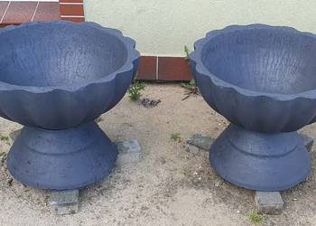 Donice betonowe 2 szt. komplet Antracyt