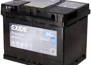 Akumulator EXIDE EA640 12V 64Ah 640A P+ ODPOWIEDNIK CA640