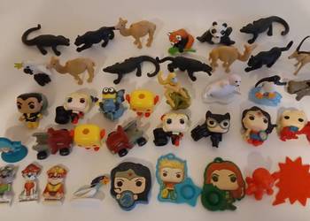 Figurki - zabawki z jajek niespodzianek Kinder.