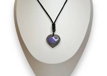 Zawieszka wisiorek z labradorytu, LABRADORYT serce serduszko #1471