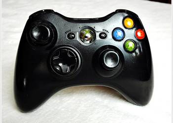 Pad bezprzewodowy - joystick do konsoli Microsoft Xbox 360 czarny ORYGINAŁ