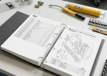JCB 4CX 1999r katalog części