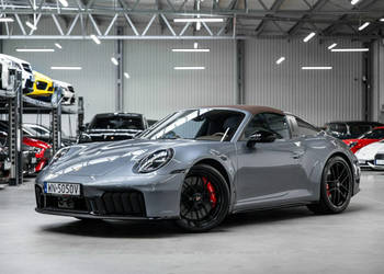 Porsche 911 Targa 4 GTS. Lift osi, Noktowizor, Inno Drive. Gwarancja 04.20…