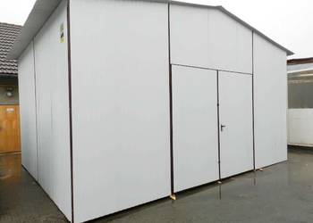 Blaszana hala 8×6 m – biała