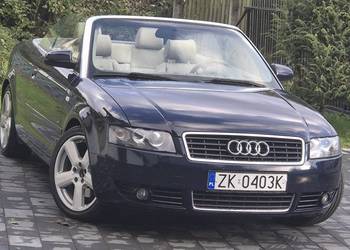 Audi A4 Cabrio 3.0 benzyna s-line  oryginał
