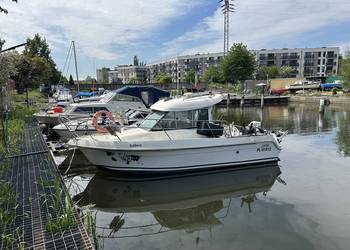 Łódź motorowa Merry Fisher 625 super stan, bogato wypisazona