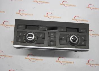 AUDI Q7 4L I LIFT 10r panel klimatyzacji 4L0820043AE 4L0910043D