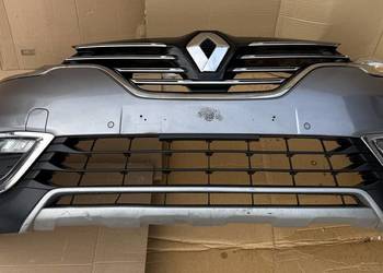 RENAULT ESPACE V ZDERZAK PRZÓD KOMPLETNY PDC GRIL HALOGENY INSTALACJA