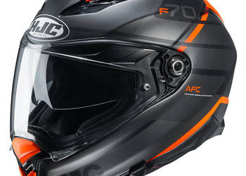 Integralny kask motocyklowy HJC F70 Blenda Tino Pomarańczowy