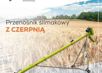 Przenośnik ślimakowy z czerpnią