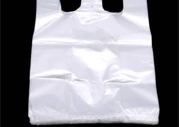 Jednorazowe torebki foliowe | Materiał HDPE | 100 sztuk