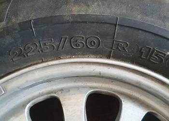Oryginalna alufelga BMW E 39 z oponą. Zapasówka.