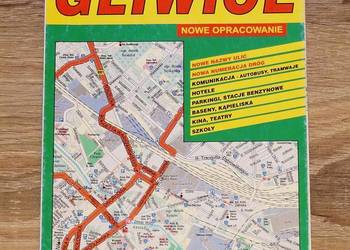 Plan miasta Gliwice, mapa w skali 1:20000, zgodna z GPS