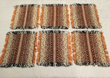 Serwetki 6 sztuk Cepelia PRL