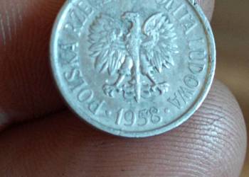 Sprzedam 5 groszy 1958 r bzm
