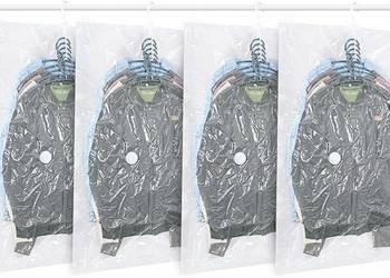 Wiszące worki do przechowywania próżniowego, oszczędzające miejsce wo