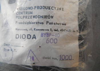 Dioda BYBP-10 600 Unitra Cemi Nowe bybp10 600