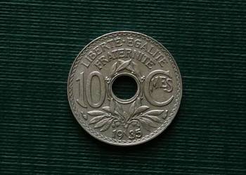 FRANCJA - 10 centymów (1935r)