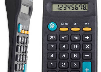 Kalkulator klasyczny kieszonkowy 8 cyfr szkolny