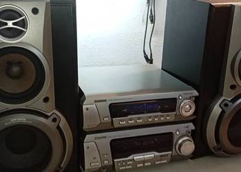 Technics tuner amplifier plus kolumny