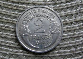 Francja 2 Franki 1947r
