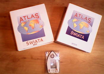 2 segregatory kolekcja "Atlas świata" + gratis!