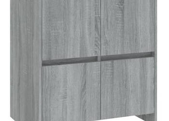 Szafka szary dąb sonoma 70x41x75 cm materiał drewnopochodny WM-813012