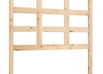 Wezgłowie łóżka 955x4x100 cm lite drewno sosnowe WM-817870