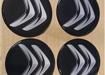 emblematy logo naklejki znaczki felgi dekielki kołpaki Citroen 60mm silikon