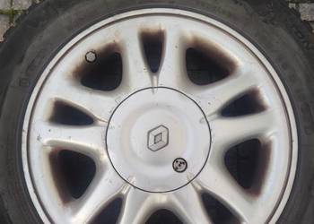 Dekielki Renault, oryginał, aluminiowe, średnica 153 mm, kluczyk w zestawie