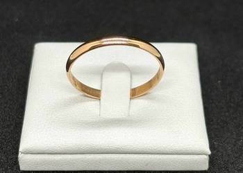Złota Obrączka pr 585 2,45g (Rozmiar 31)
