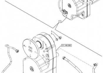 New Holland T6070 Zespol wom przod 35mm cap dia, 127mm l, grease-able 8456…