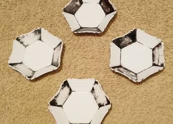 Volkstedt ART DECO, antyczny komplet 4 szt. KONFEKTSCHALEN.