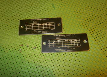 TONSIL ZG 30 C 114 4ohm tabliczki 2szt. ładne