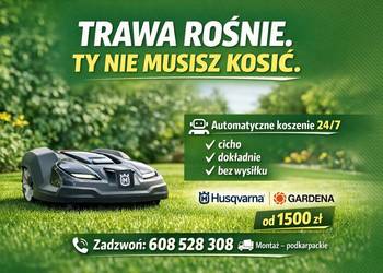 Robot koszący-kosiarka automatyczna Husqvarna-Gardena